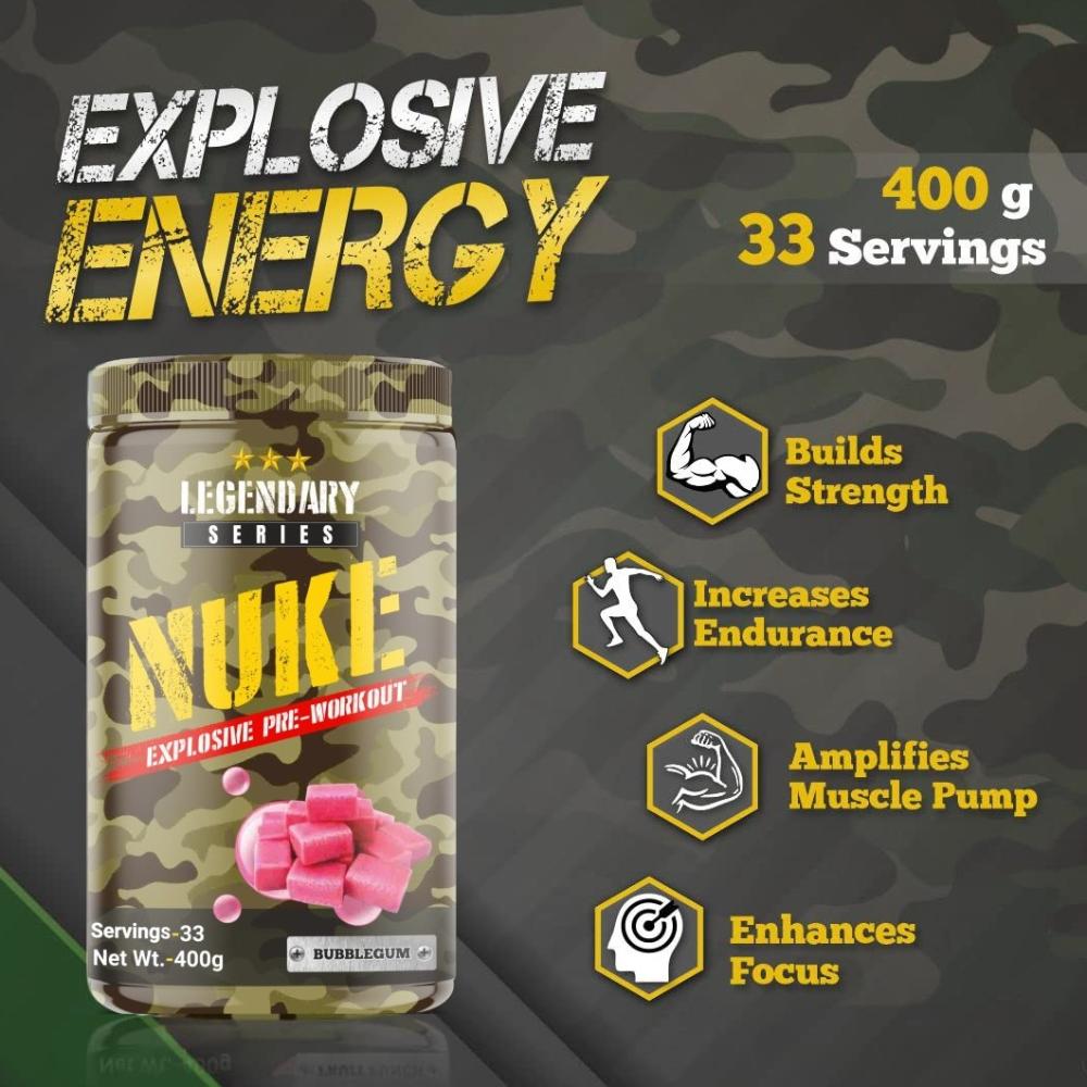 Bigflex Nuke Pre-workout Powder (400 Gm)