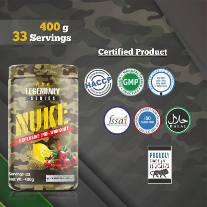 Bigflex Nuke Pre-workout Powder (400 Gm)