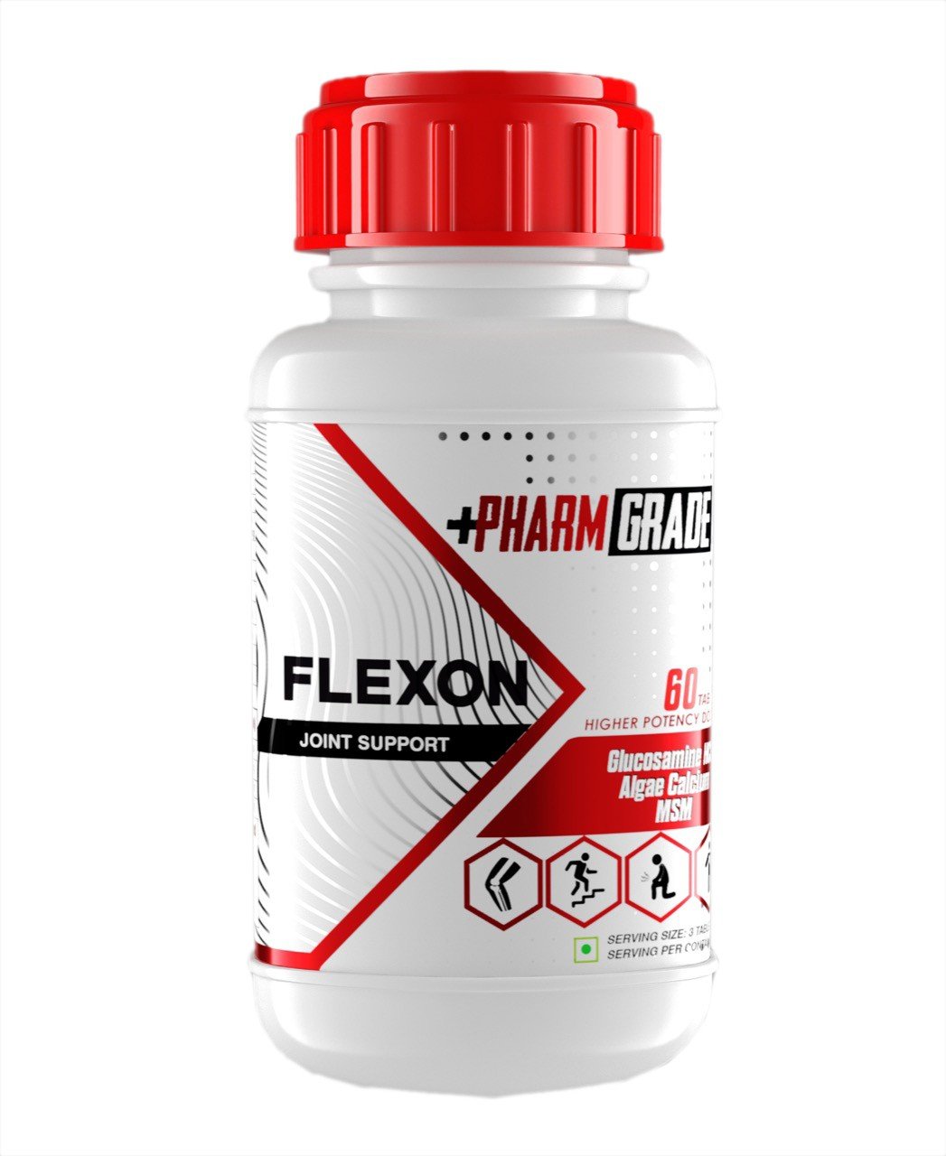 Pharmgrade Flexon Algae Calcium Tablet