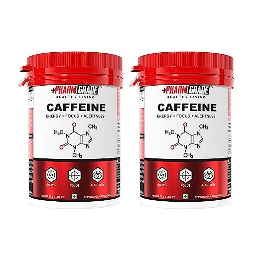 Pharmgrade Healthy Living Caffeine 200mg